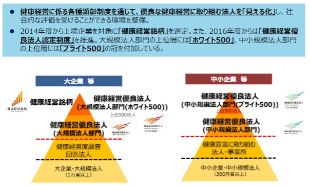 出典：健康経営の推進について
令和6年3月 経済産業省 商務・サービスグループ ヘルスケア産業課